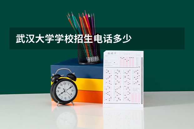 武汉大学学校招生电话多少
