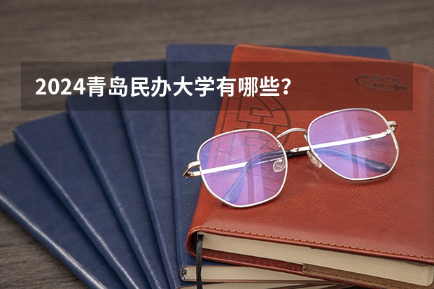 2024青岛民办大学有哪些?