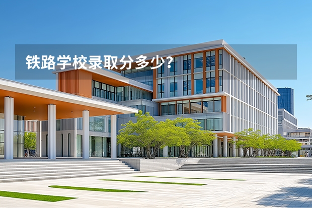 铁路学校录取分多少?