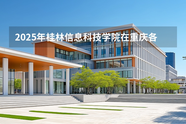 2025年桂林信息科技学院在重庆各专业都招多少人
