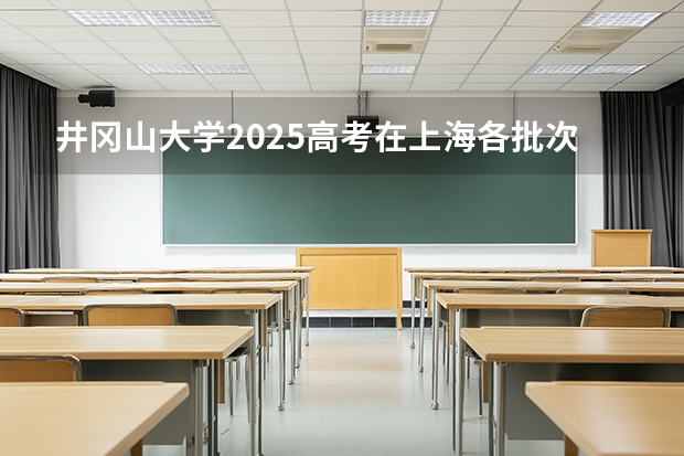 井冈山大学2025高考在上海各批次选科要求如何