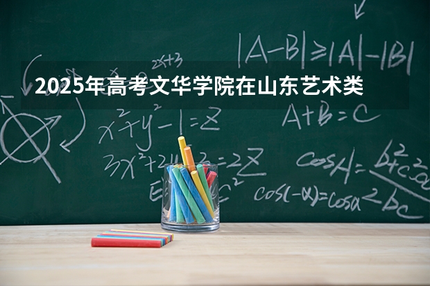 2025年高考文华学院在山东艺术类投档分数线总汇