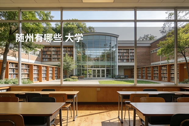 随州有哪些 大学