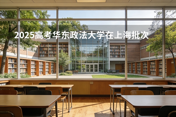 2025高考华东政法大学在上海批次选科要求有哪些
