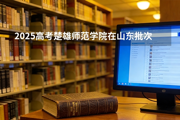 2025高考楚雄师范学院在山东批次选科要求有哪些