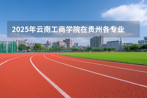 2025年云南工商学院在贵州各专业都招多少人（2026参考）