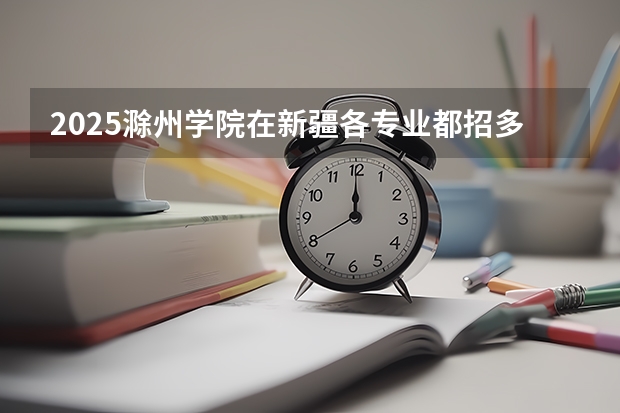2025滁州学院在新疆各专业都招多少人（2026参考）