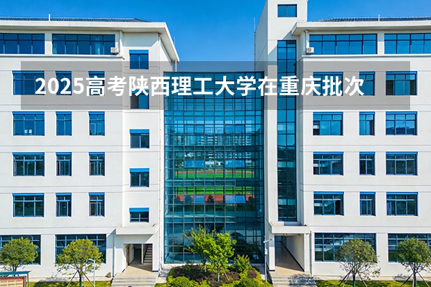 2025高考陕西理工大学在重庆批次选科要求有哪些