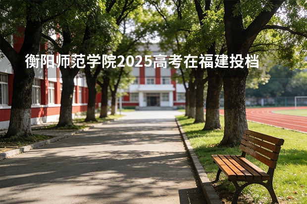 衡阳师范学院2025高考在福建投档分数线
