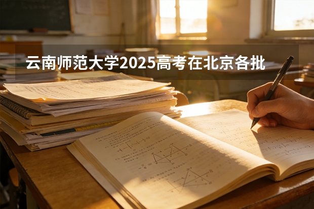 云南师范大学2025高考在北京各批次选科要求如何