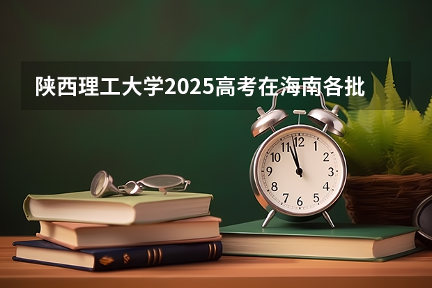 陕西理工大学2025高考在海南各批次选科要求如何