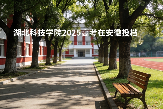 湖北科技学院2025高考在安徽投档分数线