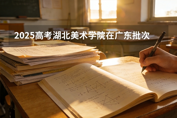 2025高考湖北美术学院在广东批次选科要求有哪些