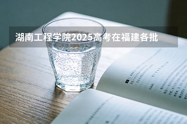 湖南工程学院2025高考在福建各批次选科要求如何