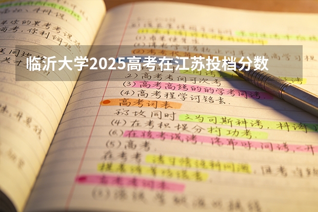 临沂大学2025高考在江苏投档分数线