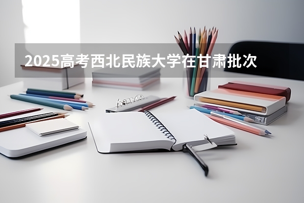2025高考西北民族大学在甘肃批次选科要求有哪些