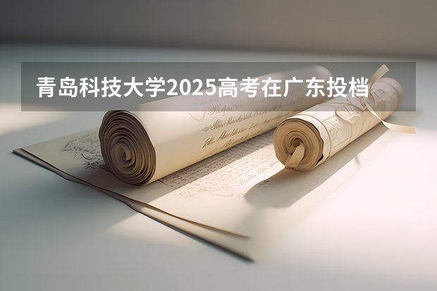 青岛科技大学2025高考在广东投档分数线
