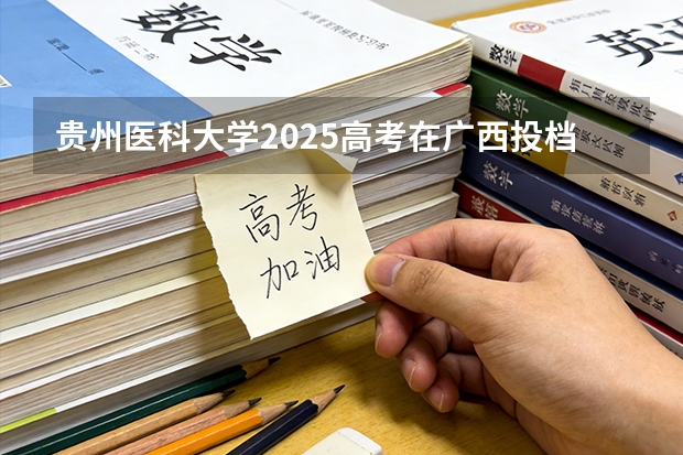 贵州医科大学2025高考在广西投档分数线