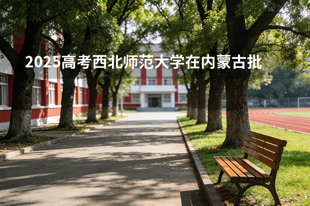 2025高考西北师范大学在内蒙古批次选科要求有哪些