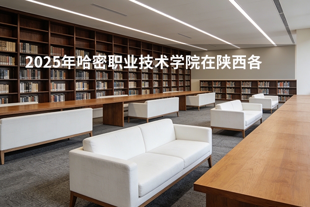 2025年哈密职业技术学院在陕西各专业都招多少人（2026参考）