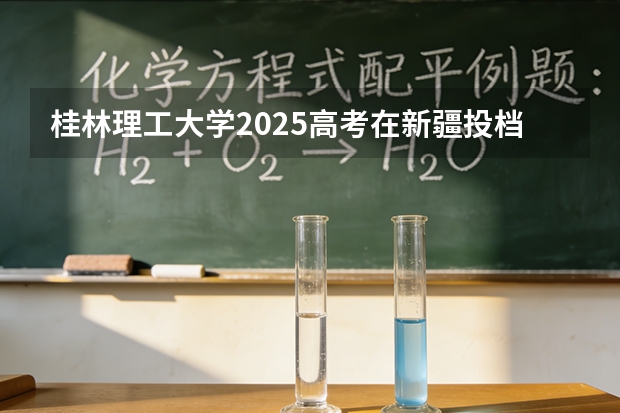 桂林理工大学2025高考在新疆投档分数线