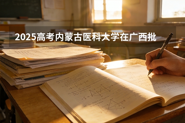2025高考内蒙古医科大学在广西批次选科要求有哪些