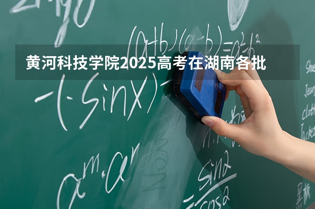 黄河科技学院2025高考在湖南各批次选科要求如何