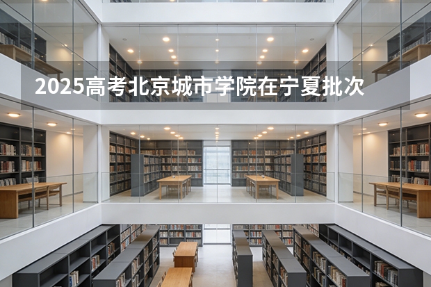 2025高考北京城市学院在宁夏批次选科要求有哪些