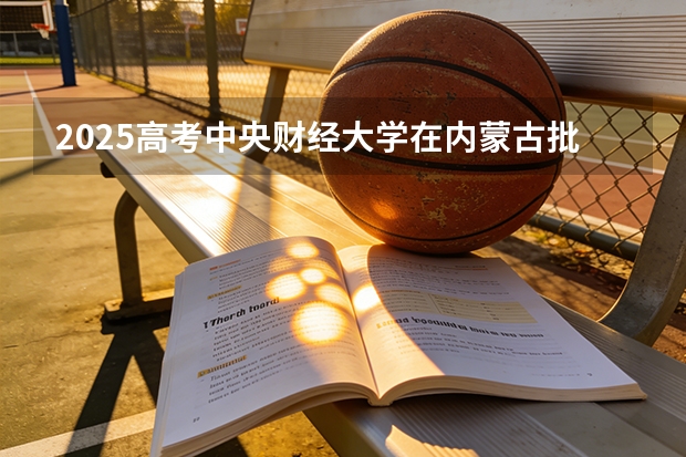 2025高考中央财经大学在内蒙古批次选科要求有哪些