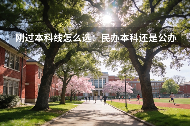 刚过本科线怎么选：民办本科还是公办专科