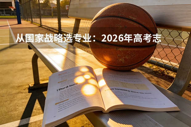 从国家战略选专业：2026年高考志愿填报的产业地图