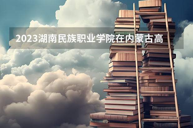 2023湖南民族职业学院在内蒙古高考专业招生计划人数